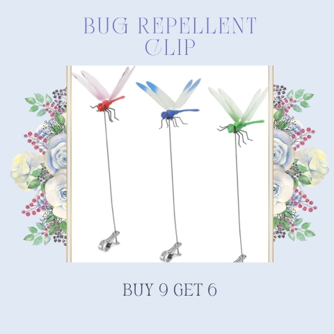 Summer Hot Sale 49% OFF🔥Dragonfly Clip Bug Repe Lient (3PCS) 2026