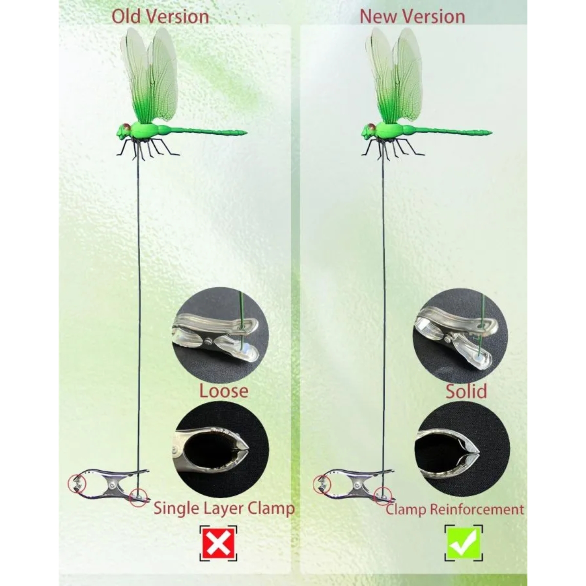 Summer Hot Sale 49% OFF🔥Dragonfly Clip Bug Repe Lient (3PCS) 2026